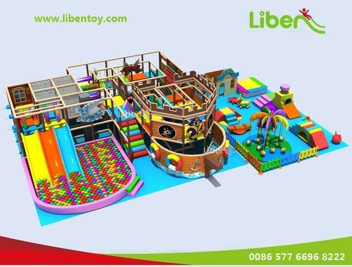  Pirate Themed Indoor Play Structure